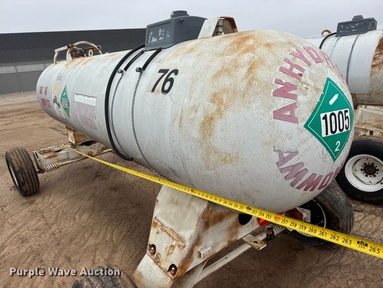 image for item ET1662 (4) NH3 tank trailers