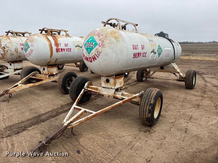 image for item ET1662 (4) NH3 tank trailers