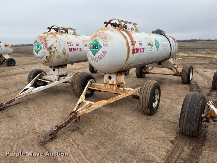 image for item ET1662 (4) NH3 tank trailers