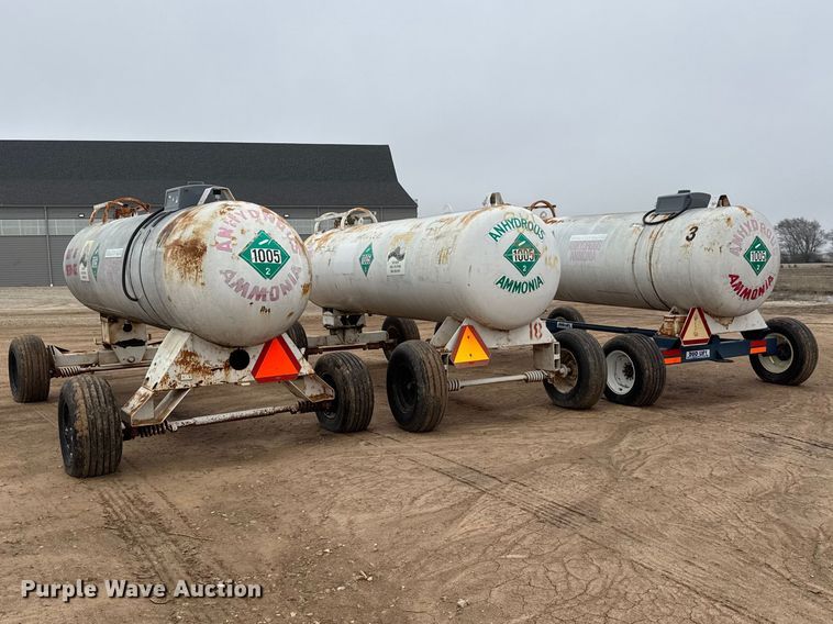 image for item ET1663 (3) NH3 tank trailers
