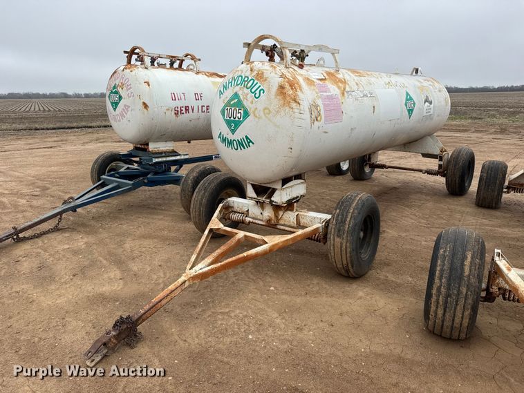 image for item ET1663 (3) NH3 tank trailers