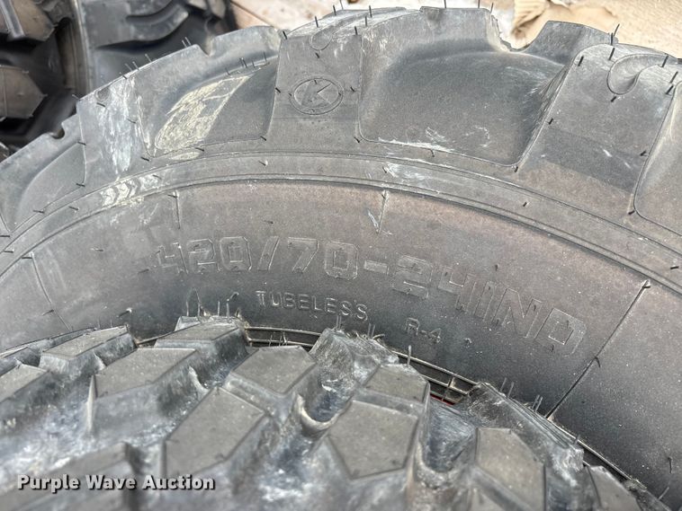 image for item EU0319 (4) Titan tractor tires and wheels