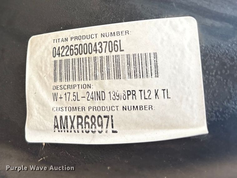 image for item EU0320 (4) Titan tractor tires and wheels