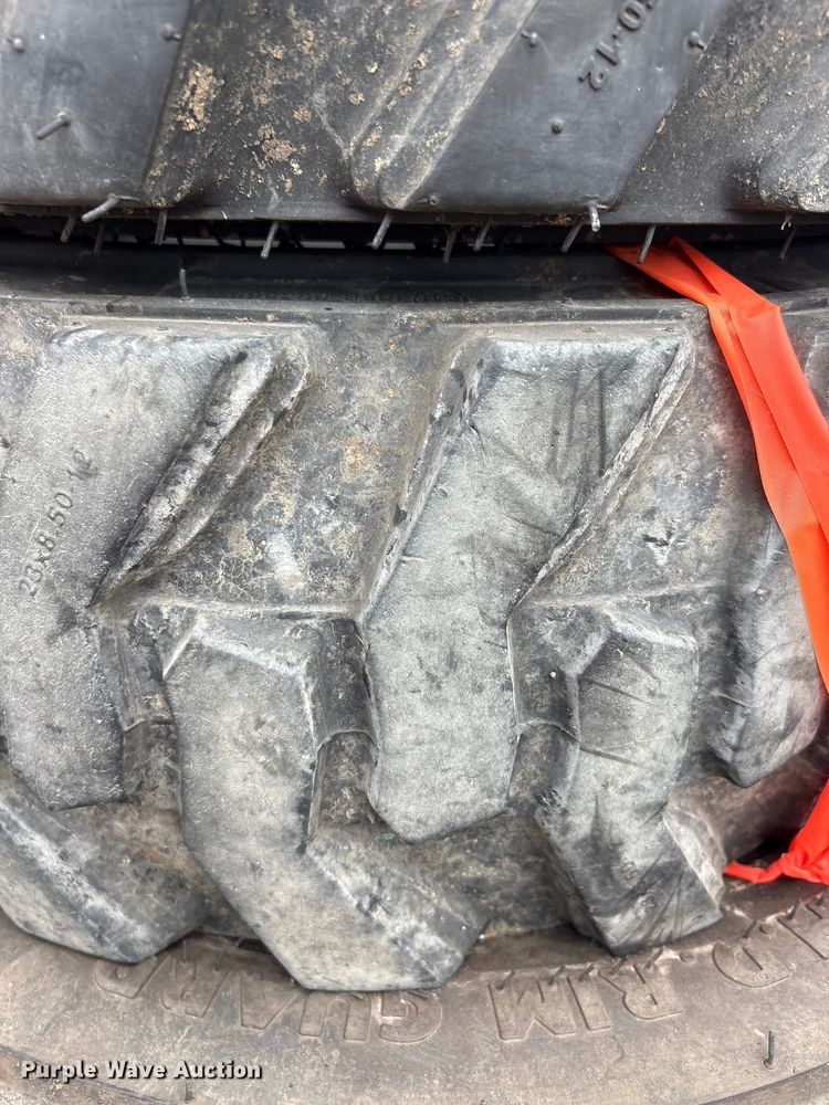 image for item EU0322 Kubota (4) BKT tractor tires and wheels