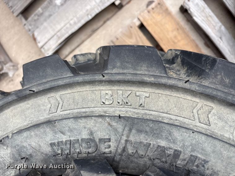 image for item EU0323 (4) BKT tractor tires and wheels