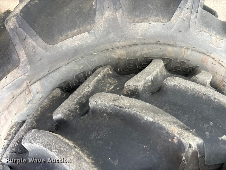 image for item EU0325 (4) Goodyear tractor tires and wheels