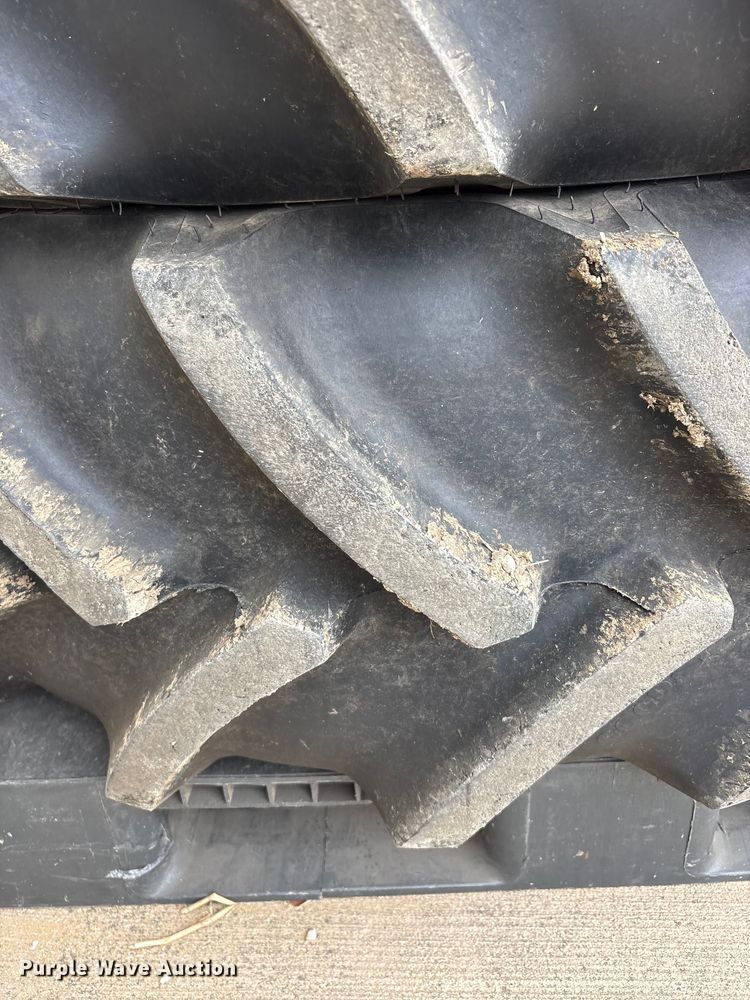 image for item EU0325 (4) Goodyear tractor tires and wheels