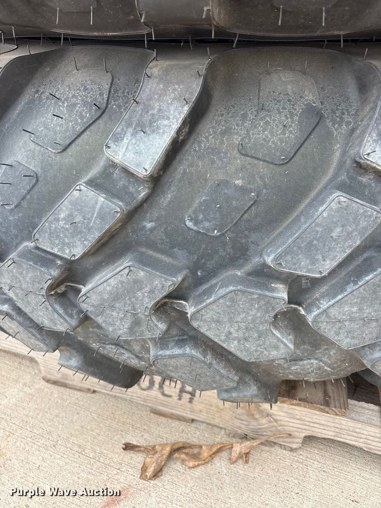 image for item EU0327 (4) Goodyear tractor tires and wheels