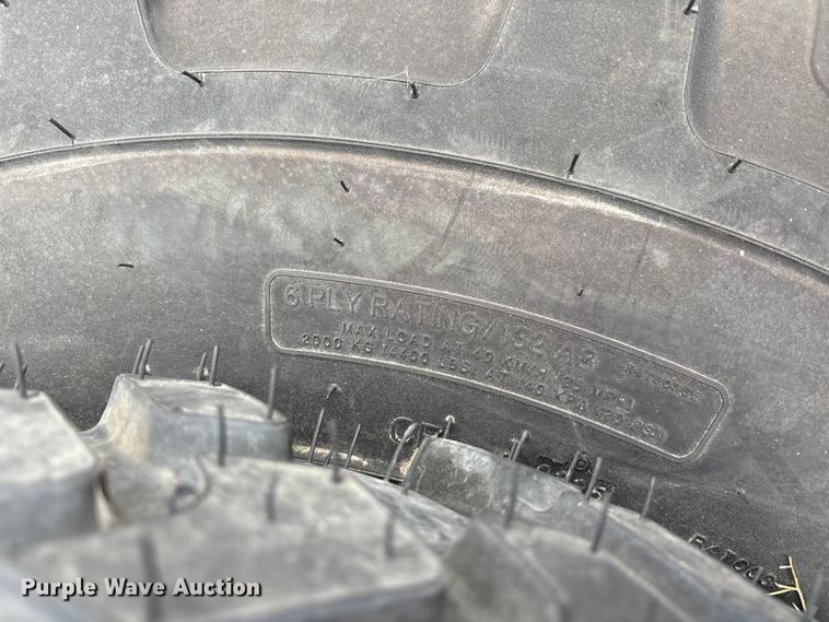 image for item EU0327 (4) Goodyear tractor tires and wheels