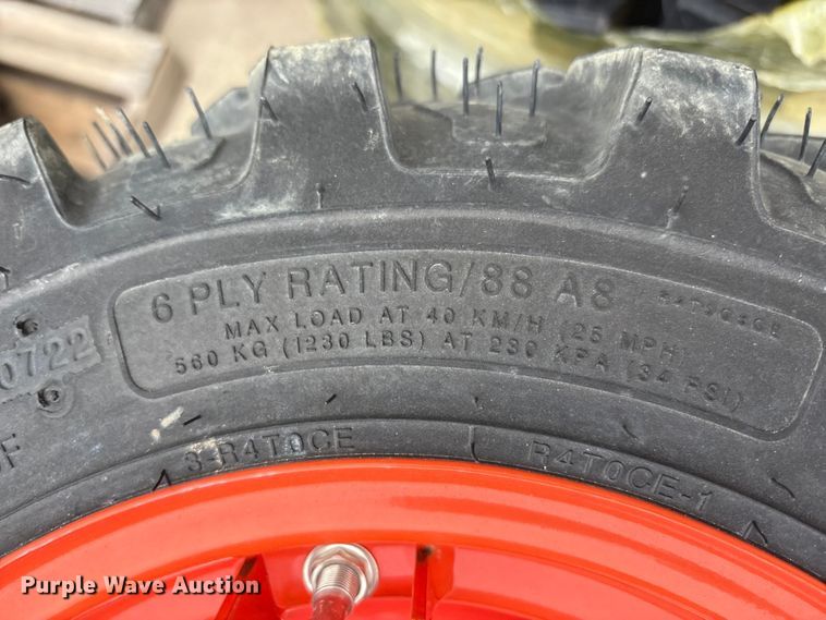 image for item EU0329 Tires and wheels