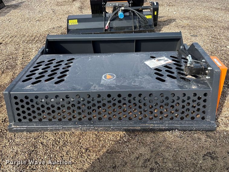 image for item EU4965 2025 Wolverine RCR-12-84W skid steer rock rake