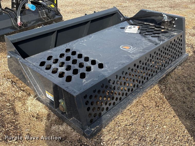 image for item EU4965 2025 Wolverine RCR-12-84W skid steer rock rake