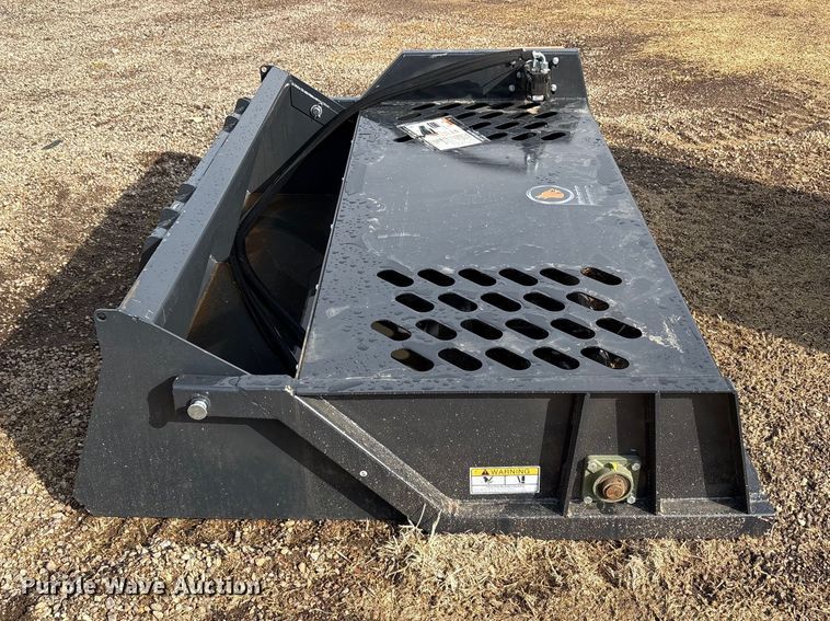 image for item EU4965 2025 Wolverine RCR-12-84W skid steer rock rake