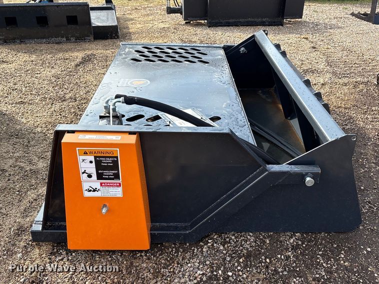 image for item EU4965 2025 Wolverine RCR-12-84W skid steer rock rake