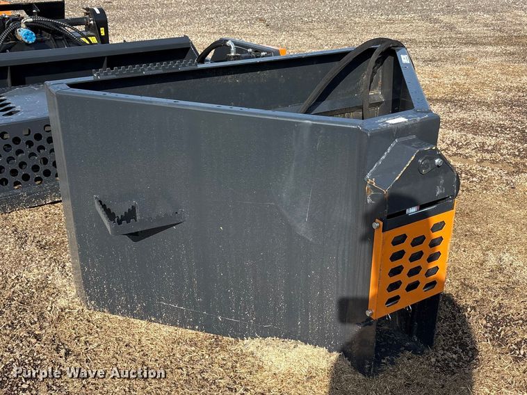 image for item EU4966 2025 Wolverine CCT-11-148V skid steer concrete chute bucket