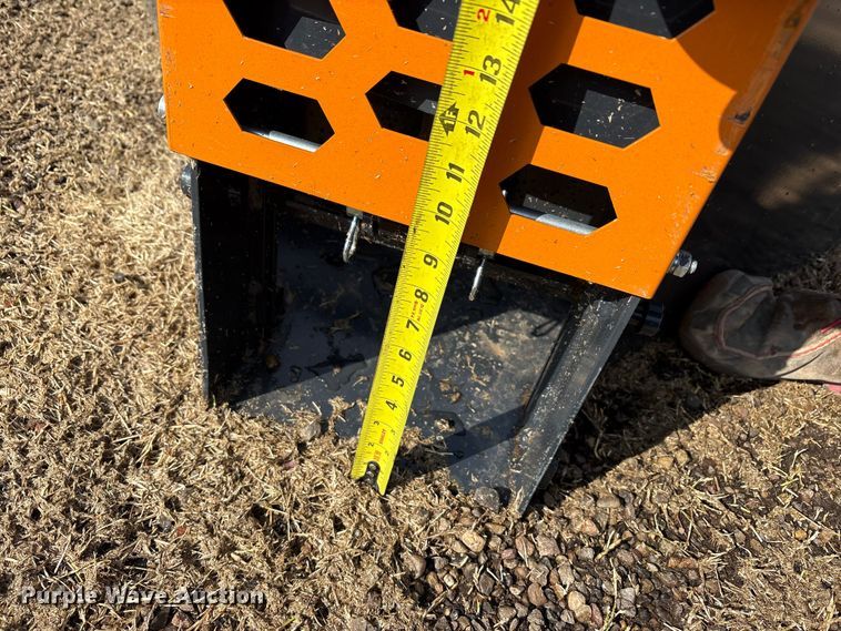 image for item EU4966 2025 Wolverine CCT-11-148V skid steer concrete chute bucket