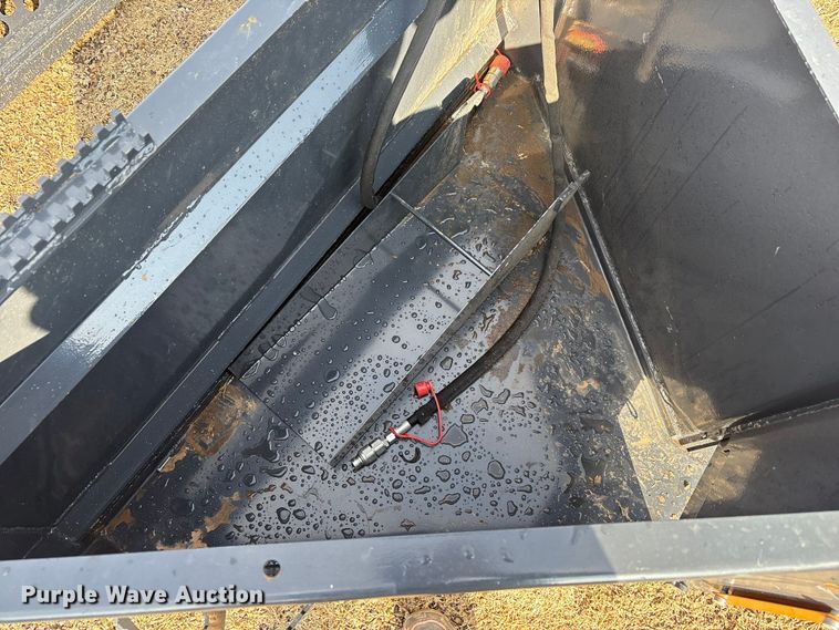 image for item EU4966 2025 Wolverine CCT-11-148V skid steer concrete chute bucket