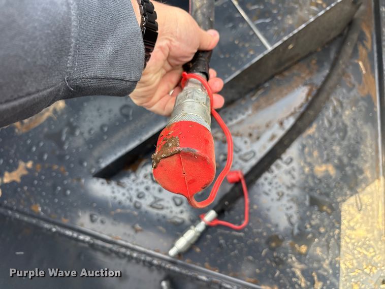 image for item EU4966 2025 Wolverine CCT-11-148V skid steer concrete chute bucket