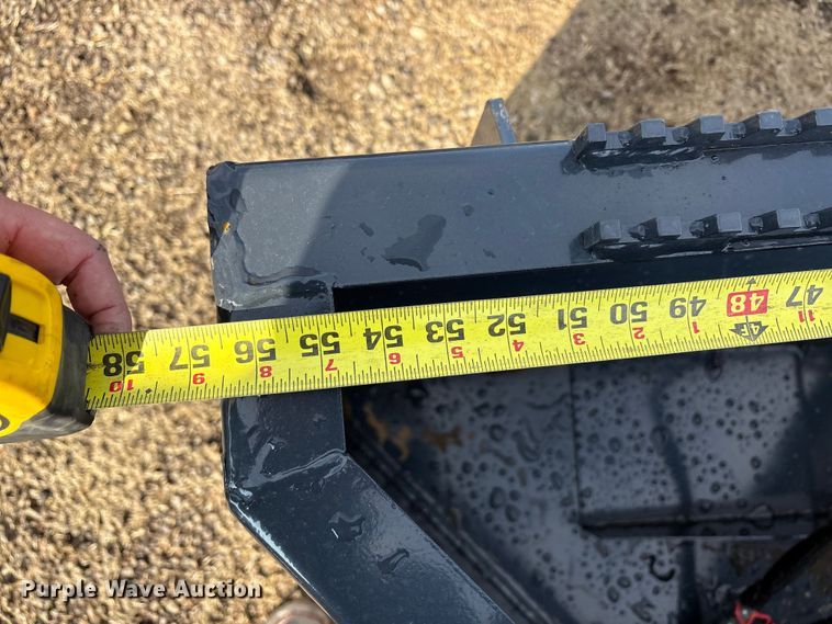 image for item EU4966 2025 Wolverine CCT-11-148V skid steer concrete chute bucket