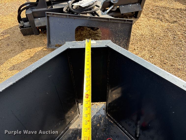 image for item EU4966 2025 Wolverine CCT-11-148V skid steer concrete chute bucket