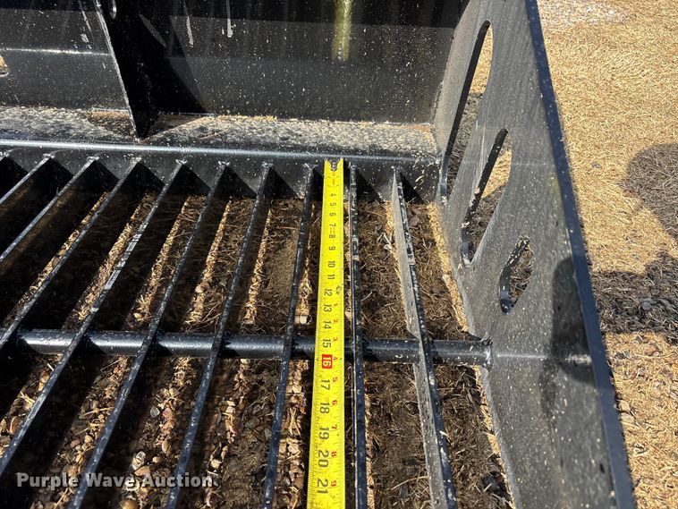 image for item EU4968 2025 Wolverine RSB78 skid steer rock bucket