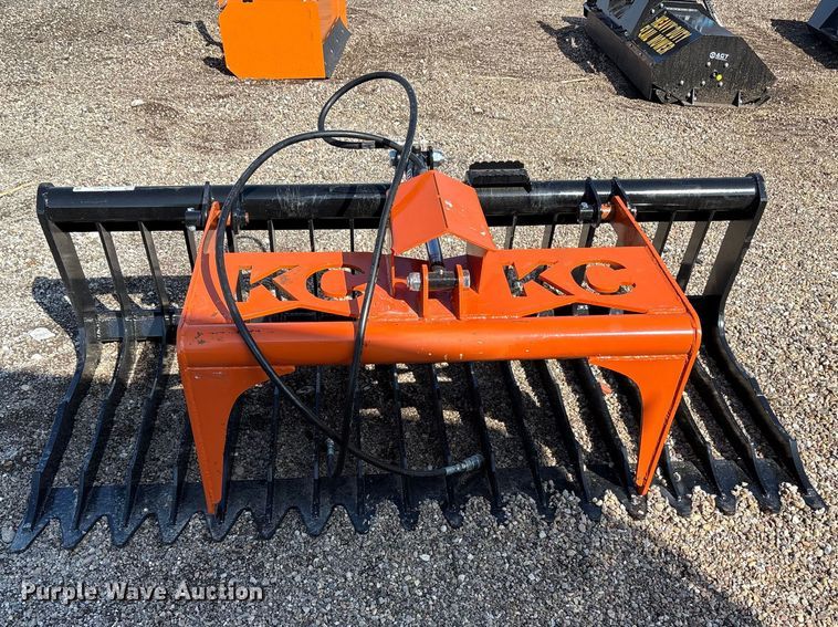 image for item EU4971 Kit Containers LLC skid steer grapple bucket
