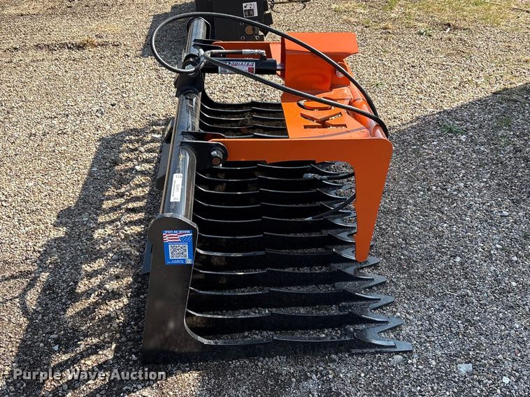 image for item EU4971 Kit Containers LLC skid steer grapple bucket