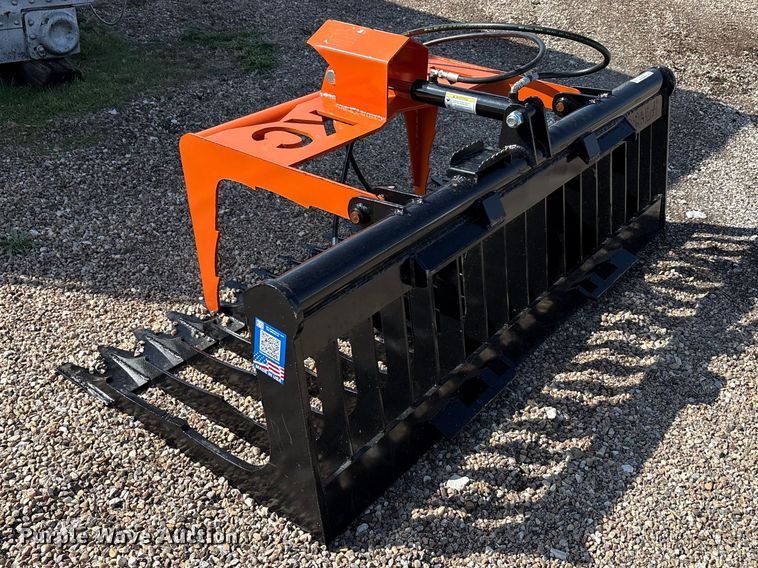 image for item EU4971 Kit Containers LLC skid steer grapple bucket