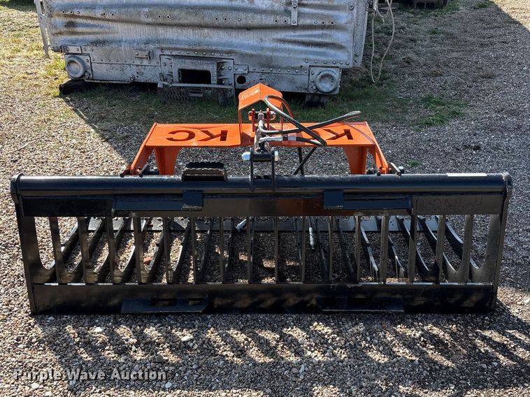 image for item EU4971 Kit Containers LLC skid steer grapple bucket