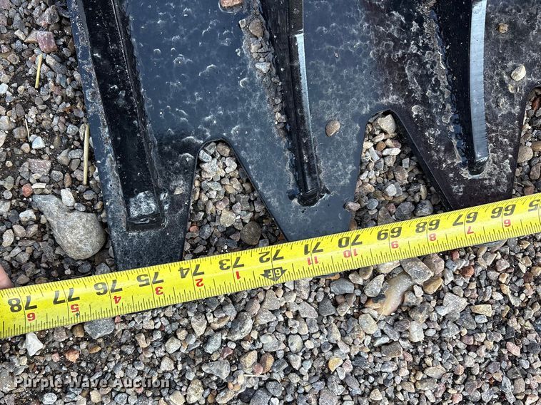 image for item EU4971 Kit Containers LLC skid steer grapple bucket