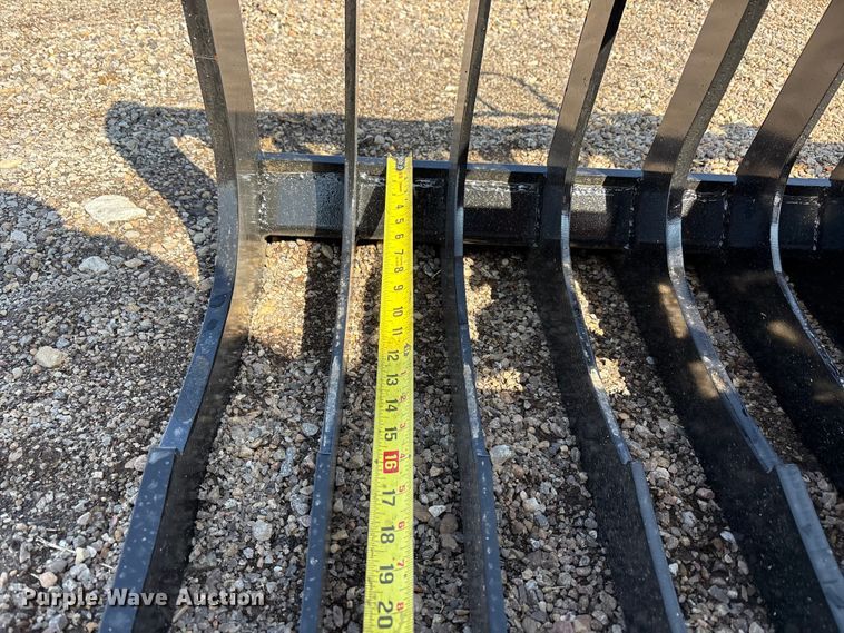 image for item EU4971 Kit Containers LLC skid steer grapple bucket