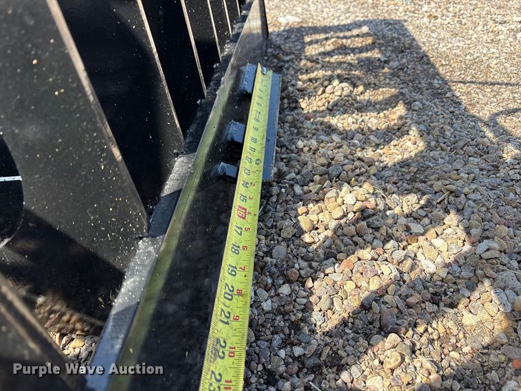 image for item EU4971 Kit Containers LLC skid steer grapple bucket