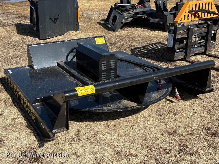 image for item EU4973 2025 Mower king SSRC skid steer rotary mower