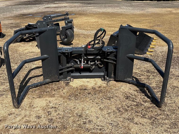 image for item EU4975 2025 Wolverine BSH-12-75D skid steer bale grabber