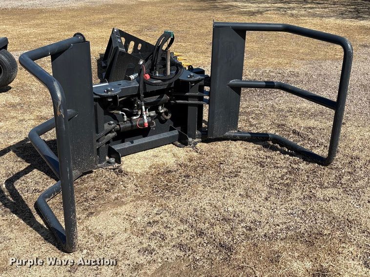image for item EU4975 2025 Wolverine BSH-12-75D skid steer bale grabber