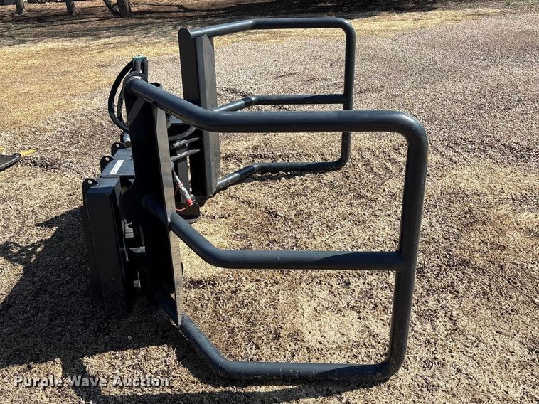 image for item EU4975 2025 Wolverine BSH-12-75D skid steer bale grabber