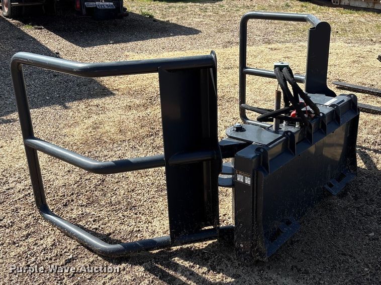 image for item EU4975 2025 Wolverine BSH-12-75D skid steer bale grabber