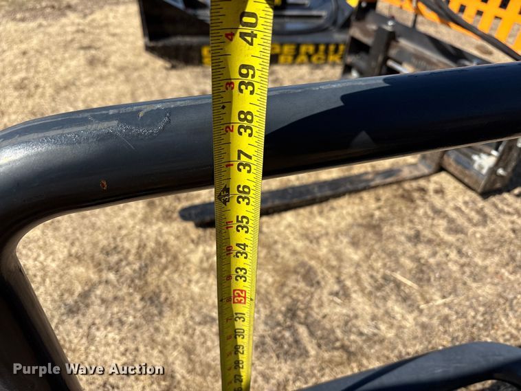 image for item EU4975 2025 Wolverine BSH-12-75D skid steer bale grabber