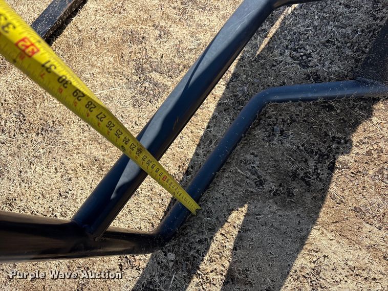 image for item EU4975 2025 Wolverine BSH-12-75D skid steer bale grabber