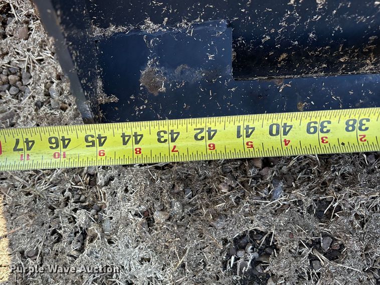 image for item EU4975 2025 Wolverine BSH-12-75D skid steer bale grabber