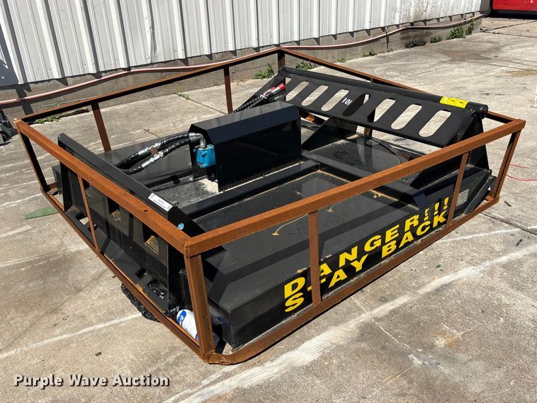 image for item EU7410 2025 Mower King SSRC skid steer rotary mower