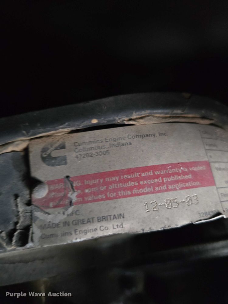 image for item EV5529 2003 AGCO DT225 MFWD tractor