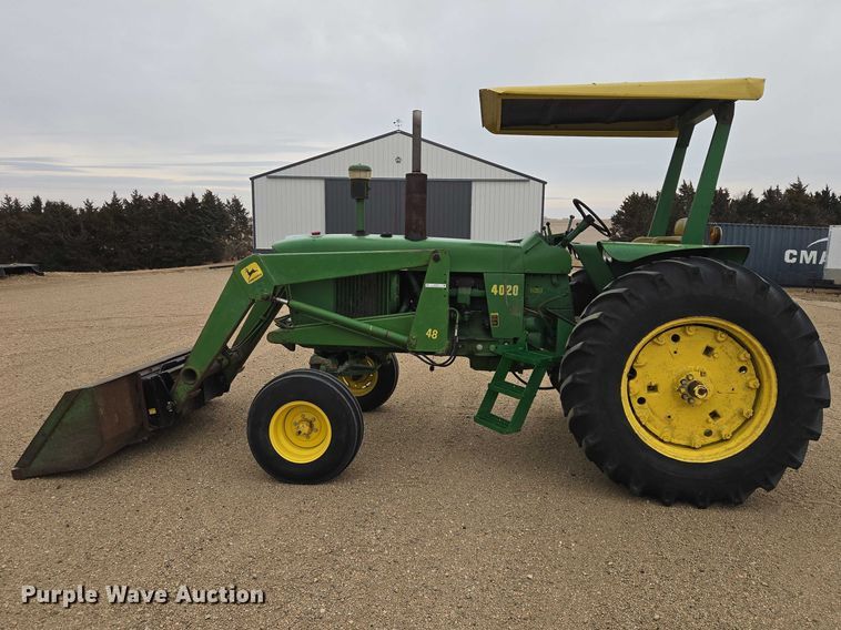 image for item EV5531 1968 John Deere 4020 tractor