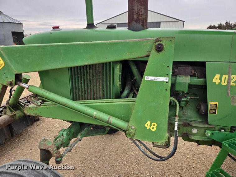 image for item EV5531 1968 John Deere 4020 tractor