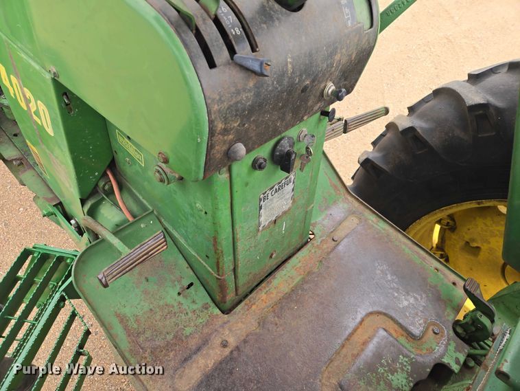 image for item EV5531 1968 John Deere 4020 tractor
