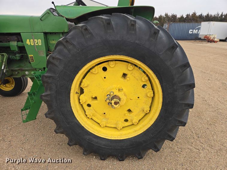 image for item EV5531 1968 John Deere 4020 tractor