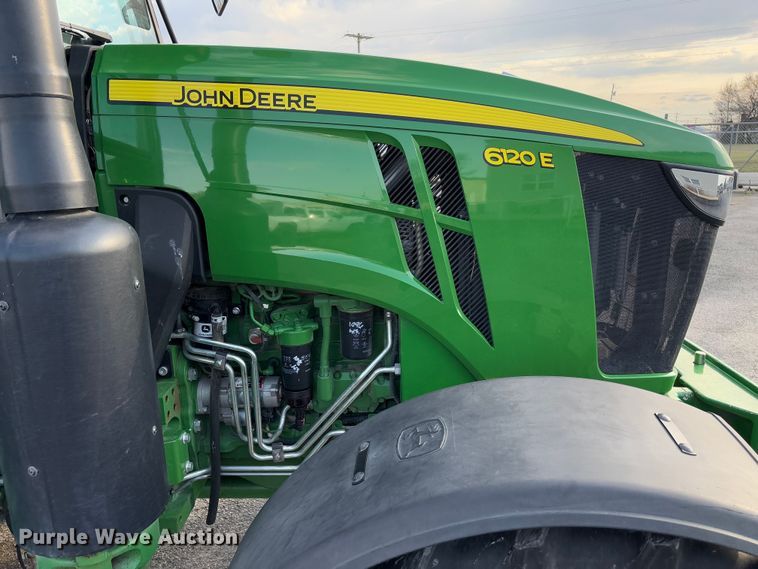 image for item FB3178 2016 John Deere 6120E MFWD tractor