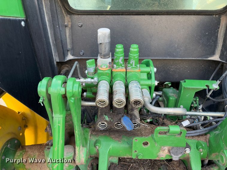 image for item FB3178 2016 John Deere 6120E MFWD tractor