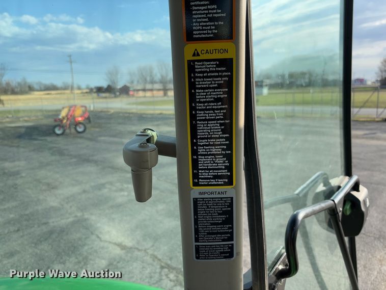 image for item FB3178 2016 John Deere 6120E MFWD tractor