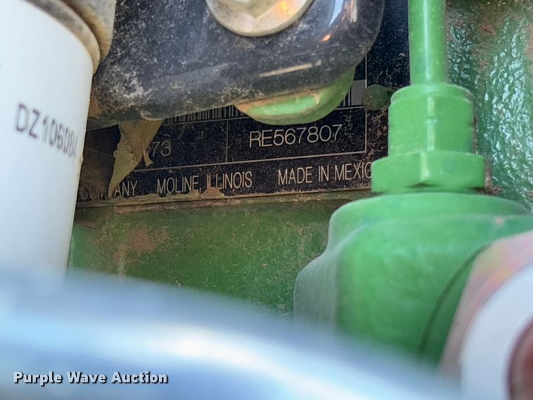 image for item FB3178 2016 John Deere 6120E MFWD tractor